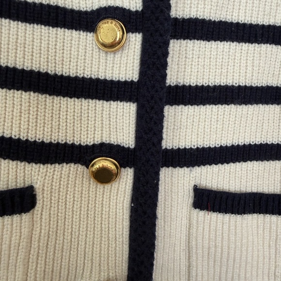 rag & bone Nancy Striped Longline Cardigan - Picture 7 of 10